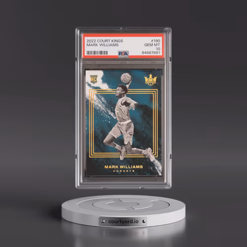2022 Panini Court Kings #190 Mark Williams (PSA 10 GEM MINT)