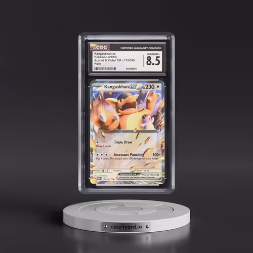 2023 Scarlet & Violet 151 - MEW EN #115/165 Kangaskhan ex (CGC 8.5 NM-MT+)