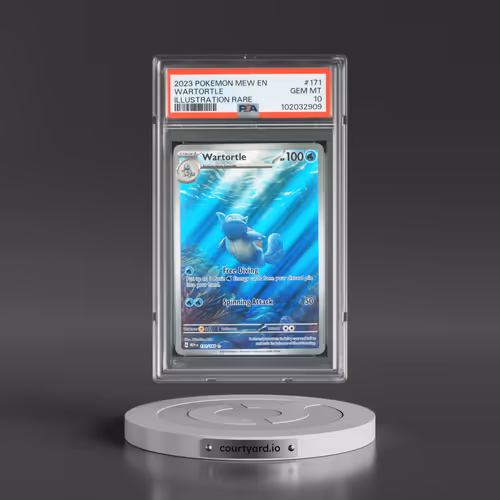 2023 Pokémon Mew EN-151 #171 Wartortle - Illustration Rare (PSA 10 GEM MINT)