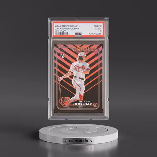 2024 Topps Update #US50 Jackson Holliday - Holiday (PSA 9 MINT)