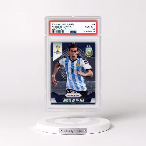 2014 Panini Prizm World Cup #9 Angel DI Maria (PSA 10 GEM MINT)