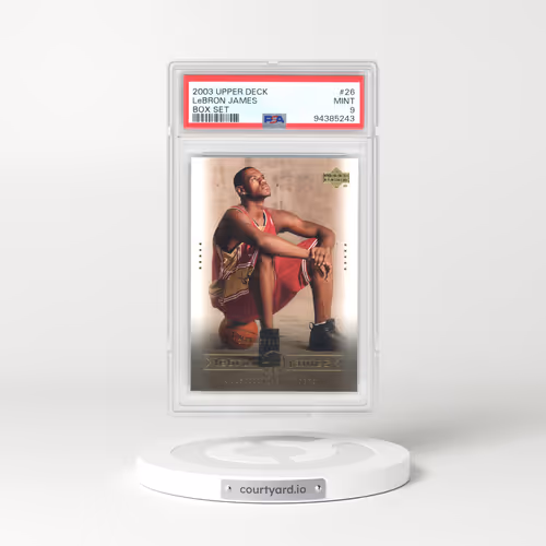 2003 Upper Deck Lebron James Box Set #26 LeBron James (PSA 9 MINT)