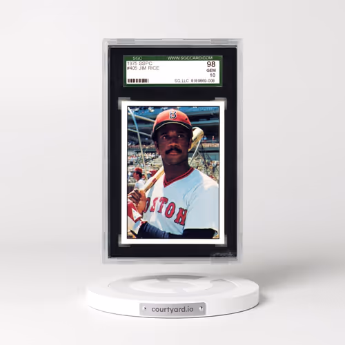 1975 Sspc #405 Jim Rice (SGC 10 GEM MINT)