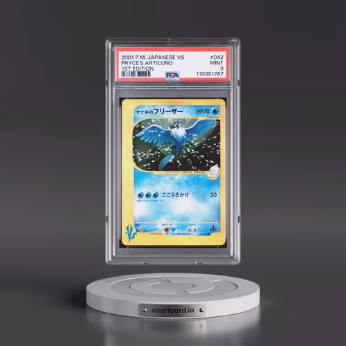 2001 Pokémon VS #042 Pryce's Articuno - 1st Edition (PSA 9 MINT)