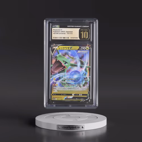 2022 VSTAR Universe #107/172 Rayquaza V - Holo (CGC 10 PRISTINE)