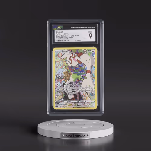 2022 Silver Tempest #TG10/TG30 Smeargle - Trainer Gallery Holo (CGC 9 MINT)