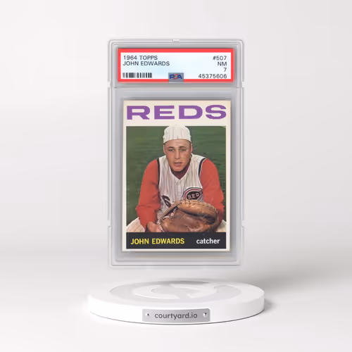 1964 Topps #507 John Edwards (PSA 7 NM)