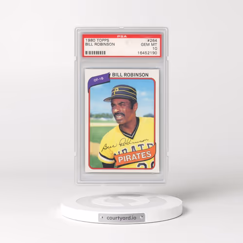 1980 Topps #264 Bill Robinson (PSA 10 GEM MINT)