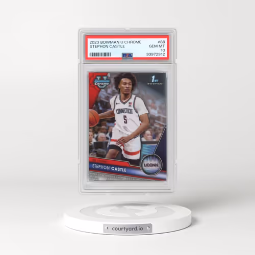 2023 Bowman University Chrome #88 Stephon Castle (PSA 10 GEM MINT)