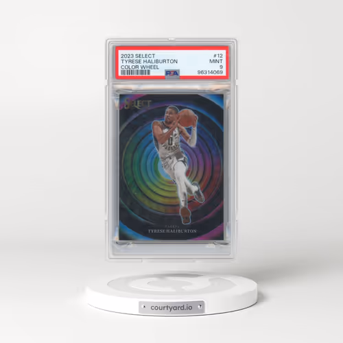 2023 Panini Select Color Wheel #12 Tyrese Haliburton (PSA 9 MINT)
