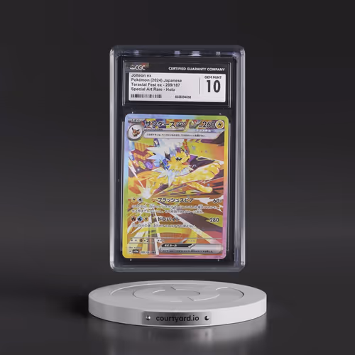 2024 Pokémon Sv8a-Terastal Fest EX #209 Jolteon EX - Holo Special Art Rare (CGC 10 GEM MINT)
