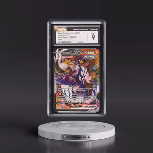 2021 Battle Styles #088/163 Rapid Strike Urshifu VMAX - Holo (CGC 9 MINT)
