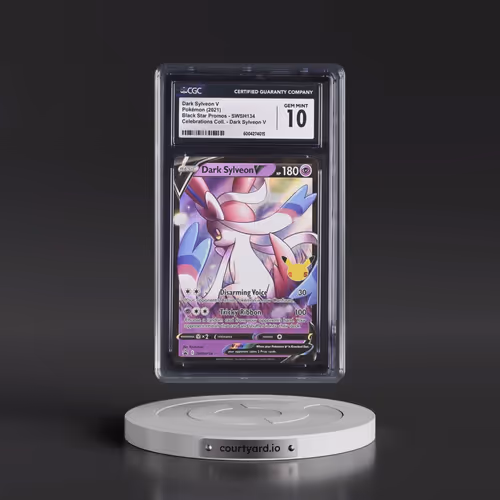 2017 Black Star Promos - Sword & Shield #SWSH134 Dark Sylveon V - Celebrations (Holo) (CGC 10 GEM MI