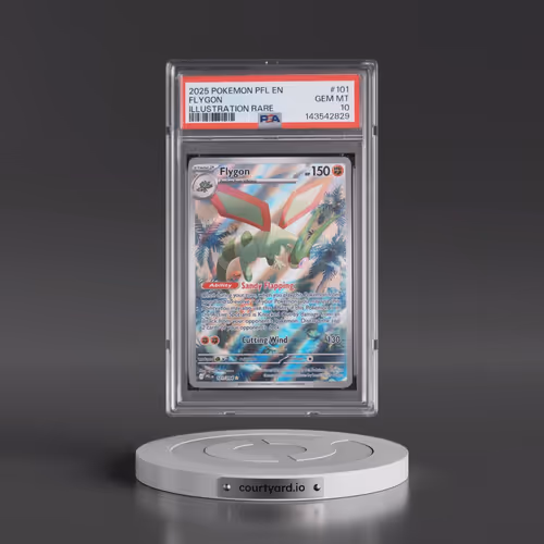 2025 Pokémon Pfl EN-Phantasmal Flames #101 Flygon - Illustration Rare (PSA 10 GEM MINT)