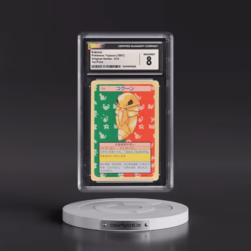 1997 (Only One Pokémon) Original Series #014 Kakuna - (Blue Back) 1st Print (CGC 8 NM-MT)