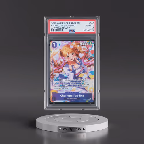 2025 One Piece PRB02-Premium Booster -One Piece Card the Best- Vol.2 #010 Charlotte Pudding - Altern
