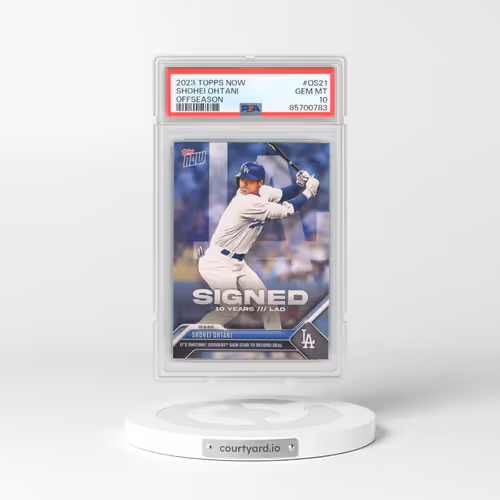 2023 Topps Now Offseason #OS21 Shohei Ohtani (PSA 10 GEM MINT)