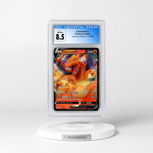 2020 Darkness Ablaze #019/189 Charizard V - Holo (CGC 8.5 NM-MT+)