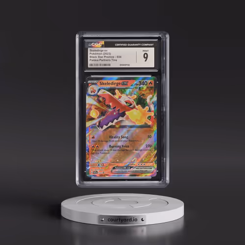 2023 Black Star Promos - Scarlet & Violet SVP EN #034 Skeledirge ex - Paldea Partners Tins (CGC 9 MI