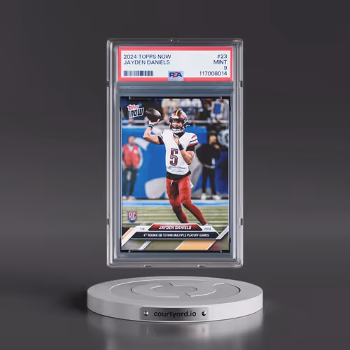 2024 Topps Now #23 Jayden Daniels (PSA 9 MINT)