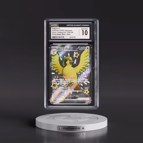 2023 Shiny Treasure ex #335/190 Pidgeot ex - Shiny Super Rare Holo (CGC 10 GEM MINT)