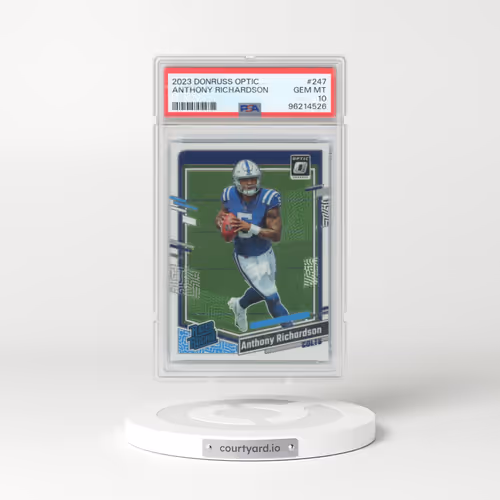 2023 Panini Donruss Optic #247 Anthony Richardson (PSA 10 GEM MINT)