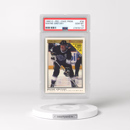 1990 O-Pee-Chee Premier #38 Wayne Gretzky (PSA 10 GEM MINT)
