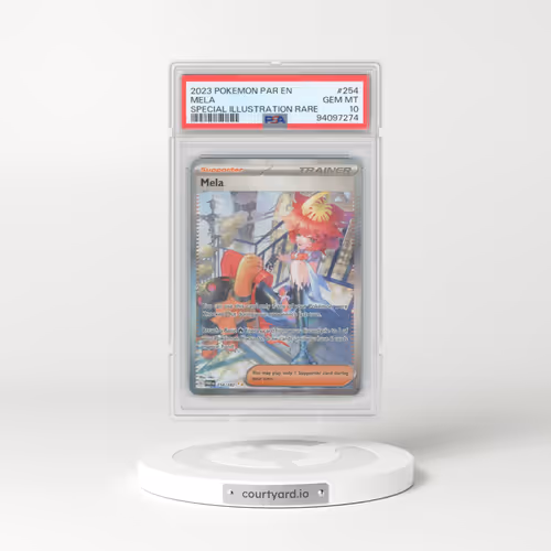 2023 Pokémon Par EN-Paradox Rift #254 Mela - Special Illustration Rare (PSA 10 GEM MINT)