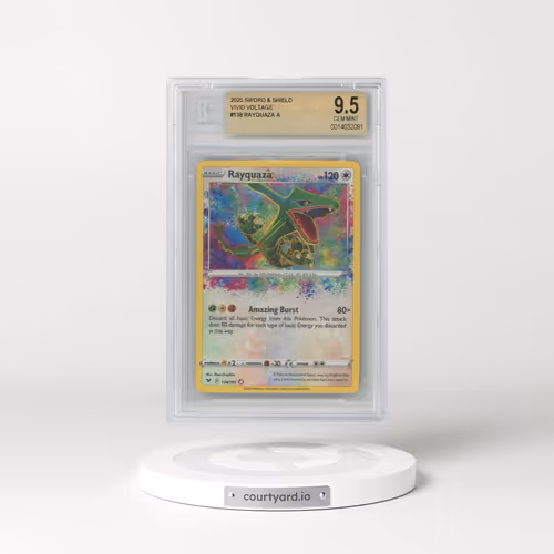2020 Vivid Voltage #138 Rayquaza - Amazing Rare (BGS 9.5 GEM MINT)
