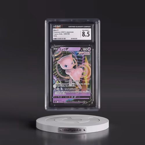2021 Fusion Arts #039/100 Mew V - Holo (CGC 8.5 NM-MT+)