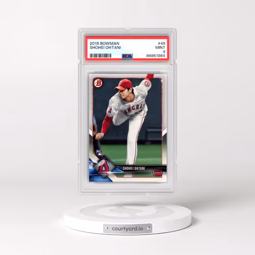2018 Bowman #49 Shohei Ohtani (PSA 9 MINT)