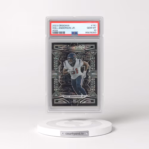 2023 Panini Obsidian #141 Will Anderson Jr. - Asia (PSA 10 GEM MINT)