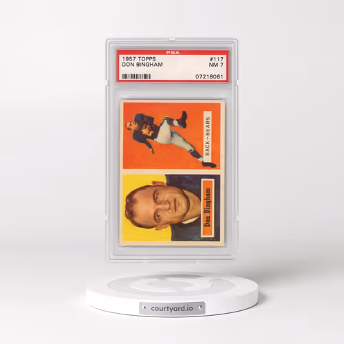 1957 Topps #117 Don Bingham (PSA 7 NM)