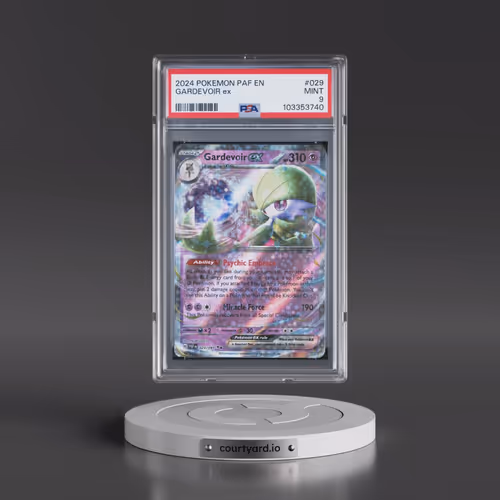 2024 Pokémon Paf EN-Paldean Fates #029 Gardevoir EX - Holo (PSA 9 MINT)