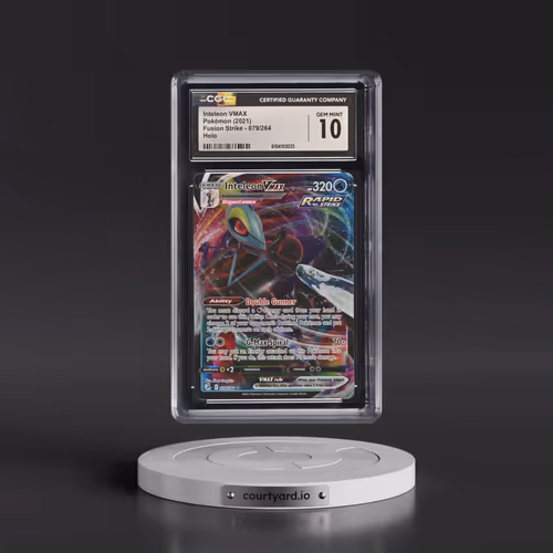 2019 Fusion Strike #079/264 Inteleon VMAX - Holo (CGC 10 GEM MINT)