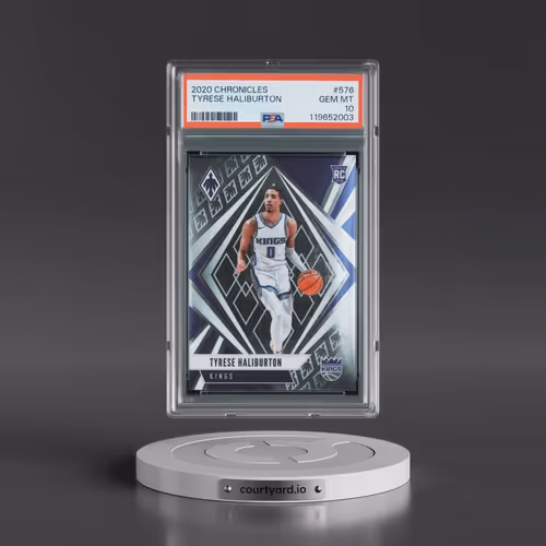 2020 Panini Chronicles #576 Tyrese Haliburton (PSA 10 GEM MINT)