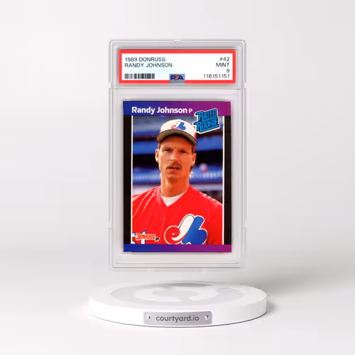 1989 Donruss #42 Randy Johnson (PSA 9 MINT)