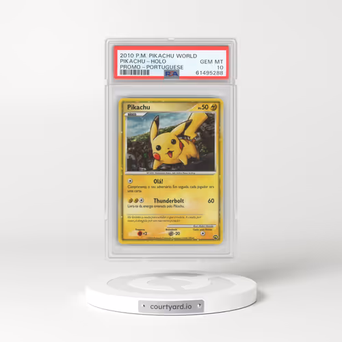 2010 Pokémon Pikachu World Promo Pikachu - Holo (PSA 10 GEM MINT)