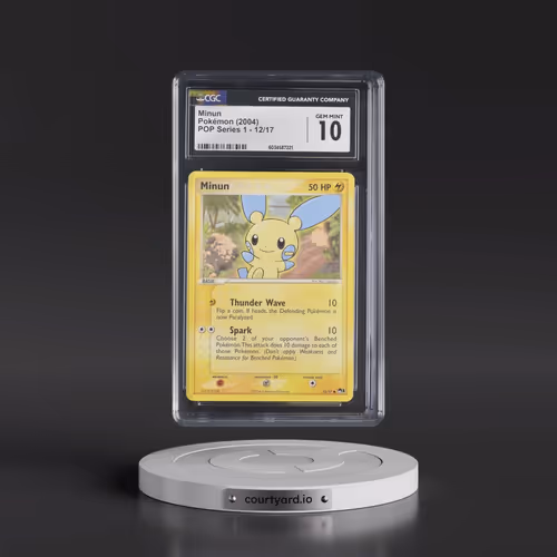 2004 POP Series 1 #12/17 Minun (CGC 10 GEM MINT)