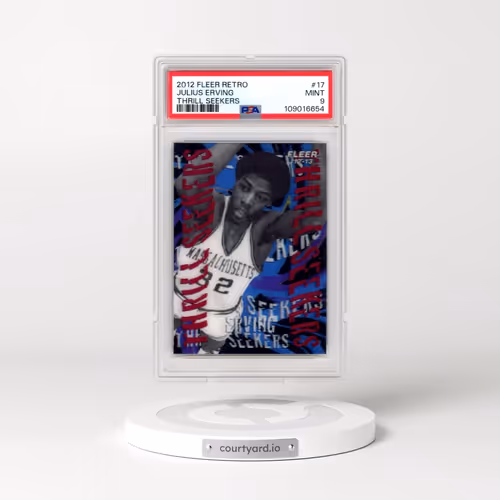 2012 Fleer Retro Thrill Seekers #17 Julius Erving (PSA 9 MINT)