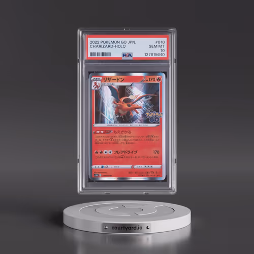 2022 Pokémon Go #010 Charizard - Holo (PSA 10 GEM MINT)