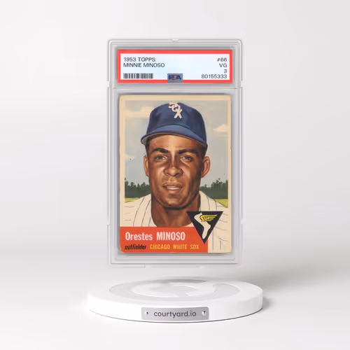 1953 Topps #66 Minnie Minoso (PSA 3 VG)