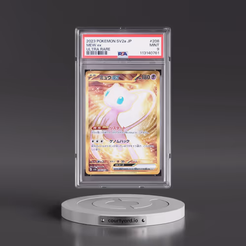 2023 Pokémon Sv2a-Pokemon 151 #208 Mew EX - Holo Ultra Rare (PSA 9 MINT)