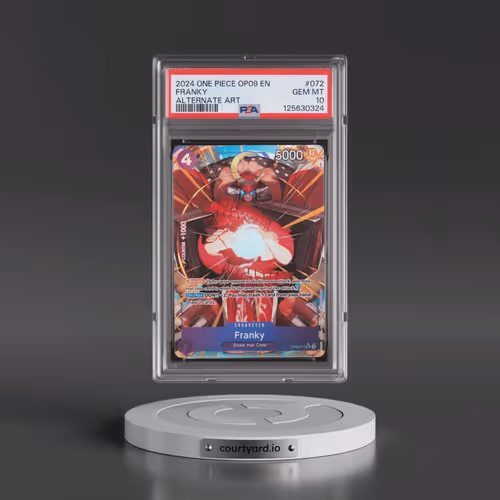 2024 One Piece OP09-Emperors in the New World Franky Alternate Art 072