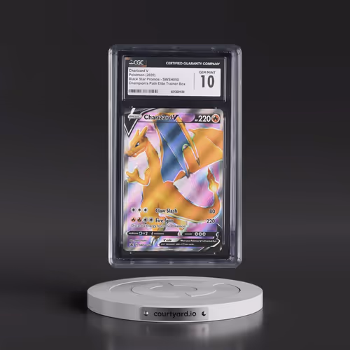2017 Black Star Promos - Sword & Shield #SWSH050 Charizard V - Champion's Path Elite Trainer Box (Ho