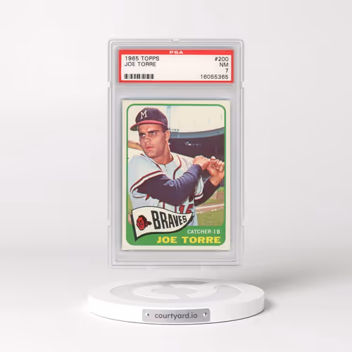 1965 Topps #200 Joe Torre (PSA 7 NM)