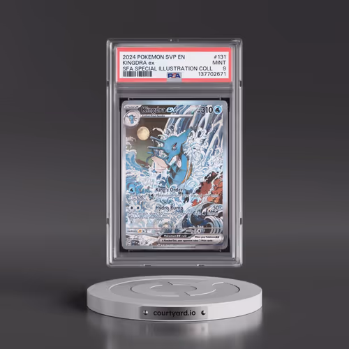 2024 Pokémon Svp EN-SV Black Star Promo #131 Kingdra EX - Holo Shrouded Fable Special Illustration C