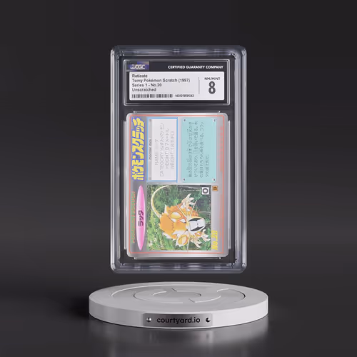 1997 Series 1 #20 Raticate - Unscratched (CGC 8 NM-MT)