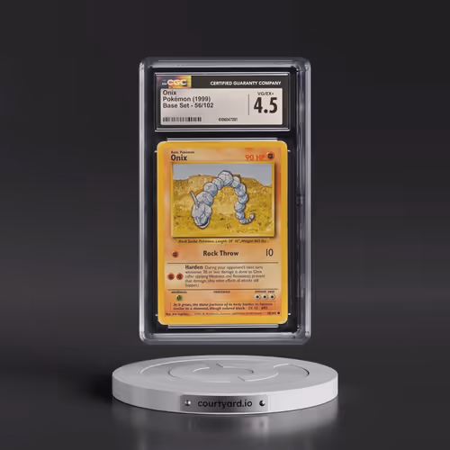 1999 Base Set #56/102 Onix (CGC 4.5 VG-EX+)