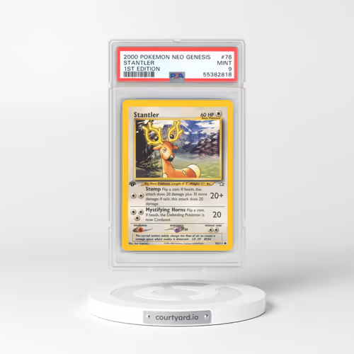 2000 Neo Genesis #76 Stantler - 1st Edition (PSA 9 MINT)
